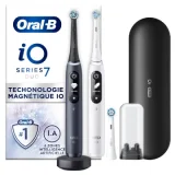 ORAL B Brosse à dents électrique ORAL-B IO7 serie s duo black white