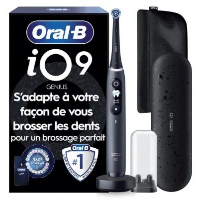 Brosse à dents électrique Oral B iO9 Series Black Onyx Luxe Edition