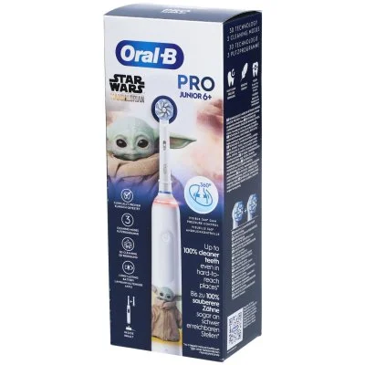 Brosse à dents électrique ORAL-B Pro 3 Teen Baby Yoda + 1 brosette