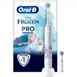 ORAL B Brosse à dents électrique ORAL-B Pro 3 Teen Frozen + 1 brosette