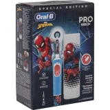 ORAL B Brosse à dents électrique ORAL-B Vitality Pro Kids Spiderman + Etui