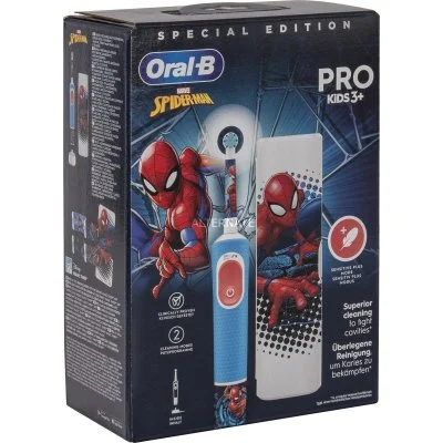 Brosse à dents électrique ORAL-B Vitality Pro Kids Spiderman + Etui