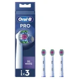 ORAL B Brossette dentaire ORAL-B Brossettes 3D White x3 X-filaments (FR)