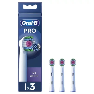 Brossette dentaire ORAL-B Brossettes 3D White x3 X-filaments (FR)
