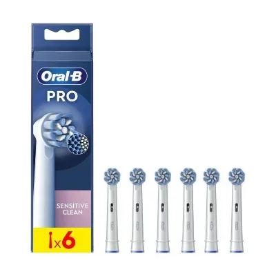 Brossette ORAL-B - pack de 6 brossettes - Sensitive Clean