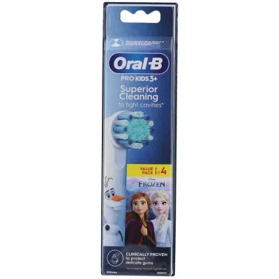 Brossettes Oral-B Pro Kids Disney La reine des neiges - 4 unités