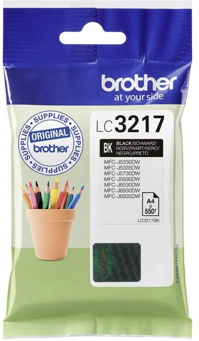 BROTHER Cartouche LC-3217BK - Noir