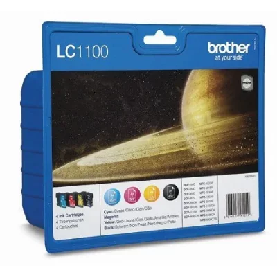 BROTHER LC-1100 Noir + 3 couleurs