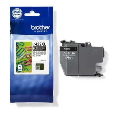 Brother LC-422XLBK Cartouche d'encre Noir(e) Original