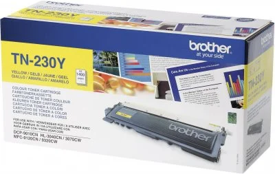Brother Toner jaune Original TN-230Y