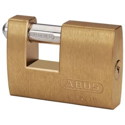 Cadenas rectangulaire à clé abus france sas 82/70