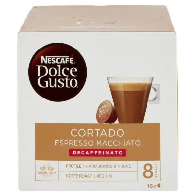 Café Descafeinado Cortado Dolce Gusto 16 Caps