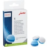 JURA Café et thé Boîte de 6 pastilles de nettoyage 3 phases