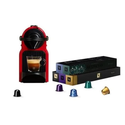 Cafetière à dosettes BUNDLE INISSIA + 50 CAPSULES