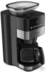 KRUPS Cafetière à filtre Grind Aroma KM832810 1000 W Noir et Gris