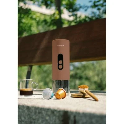 Cafetière espresso portable - Create - THERA MOVE - 15 bars - Capsules Nespresso - Café moulu