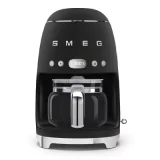 SMEG Cafetière filtre vintage noir mat