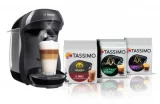 BOSCH Cafetière Tassimo Bundle TAS102EC6 et 3 packs T-Disc Noir
