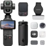 DJI Caméra sport Osmo Pocket 4P Vlog Combo Noir