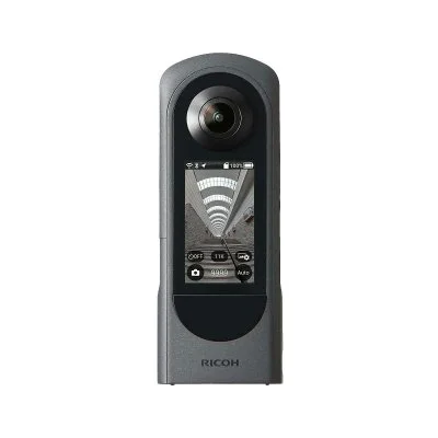 Caméra sport Ricoh Le 1er modele RICOH THETA 360 equipe d''un ecran.