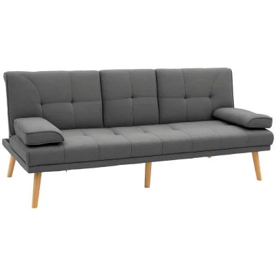 Canapé convertible 3 places design scandinave
