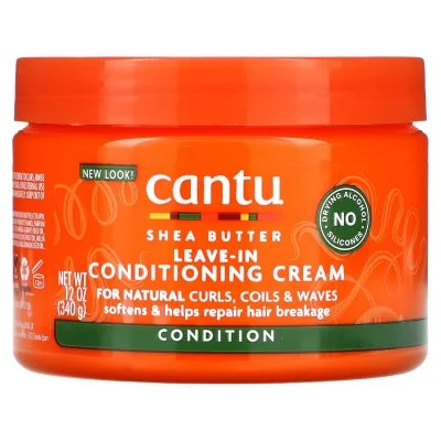 CANTU BEURRE DE KARITE - Crème Après Shampoing Sans Rinçage - 340g