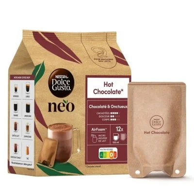 Capsules café Neo par Dolce Gusto Nescafé Hot Chocolate