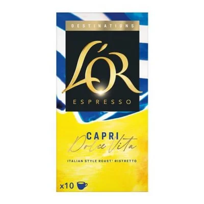 Capsules de café L'OR Capri pour machines Nespresso®, 10 pcs.