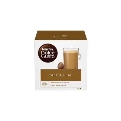 Capsules de café NESCAFÉ® Dolce Gusto® Café Au lait, 16 pièces.