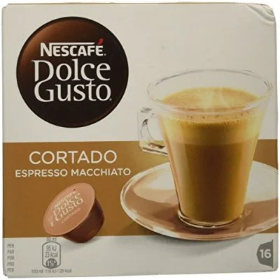 Capsules de café NESCAFÉ® Dolce Gusto® Cortado, 16 pièces.