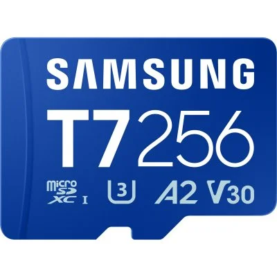 Carte memoire Samsung 256Go Micro-SD T7 MB-MB256T/WW - Neuf