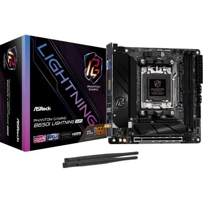 Carte Mère ASRock B650I Phantom Gaming Lightning (AM5) Mini ITX