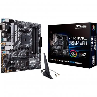 Carte mère Asus Prime B550M-A II (WI-FI) - B550/AM4/mATX