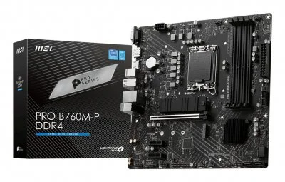 Carte mère MSI PRO B760M-P DDR4 - B760/LGA1700/DDR4/mATX