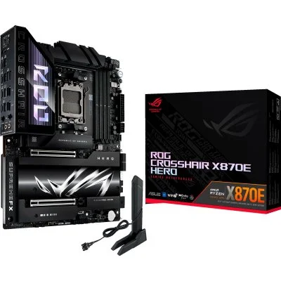 Carte mère ROG CROSSHAIR X870E HERO ATX Socket AM5 Chipset AMD X870E
