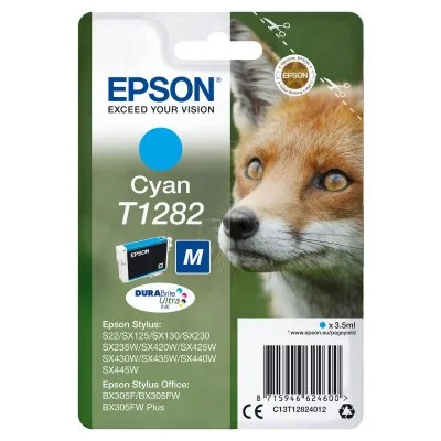 cartouche Epson T1282 Renard , Cyan