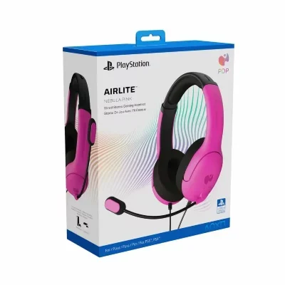 Casque filaire Pdp Airlite pour console PS4 et PS5 Rose
