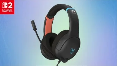 Casque filaire pour Switch 2 Turtle Beach - Airlite Fit - Noir