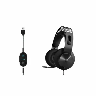 Casque PC Gaming filaire Lenovo Legion H500 Pro 7.1 Noir