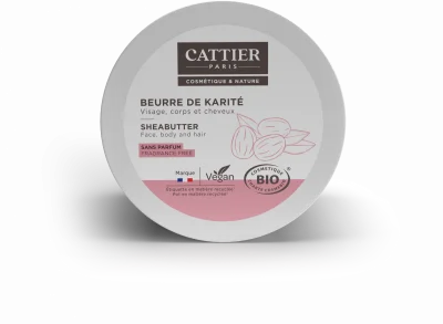 Cattier Beurre De Karité 100% Bio 100g