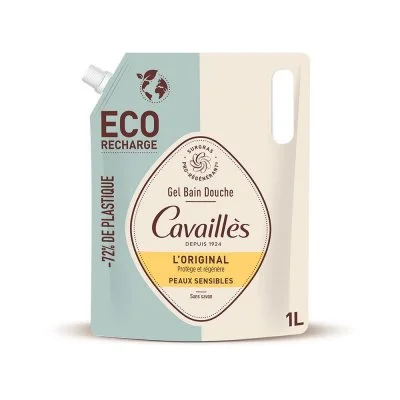 CAVAILLES Gel bain douche L'original eco-recharge 1l