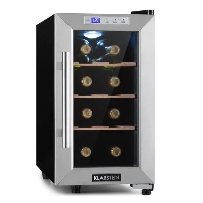 Cave à vin reserva 8 uno 23 litres 8 bouteilles 11-18 °c 26 db acier inoxydable