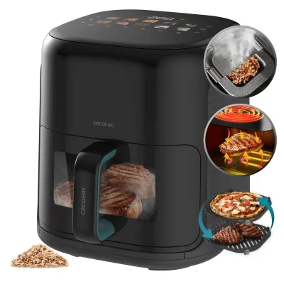 Cecotec Friteuse sans huile Cecofry&Grill SmokinPrime 4000