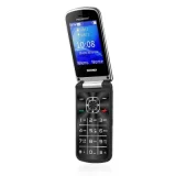 BRONDI Cellulare president 3"" gsm ultra sottile caratteri grandi dual sim black italia senior phone