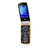 BRONDI Cellulare president 3"" gsm ultra sottile caratteri grandi dual sim gold italia senior phone