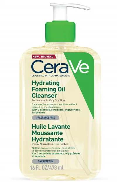 CERAVE Huile lavante moussante hydratante flacon 473ml