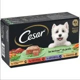 CESAR Classics Sélection en terrine - terrines du jardin (8 x 150 g)