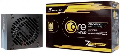 Chargeur - - Core GX-650 - 650W - 80 Plus Gold - Modulaire ATX3.1