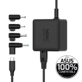 PORT DESIGNS Chargeur Port Alimentation secteur GaN 65W pour Asus-4embouts