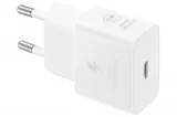 SAMSUNG Chargeur secteur Rapide - 25W USB C (avec câble) - Blanc